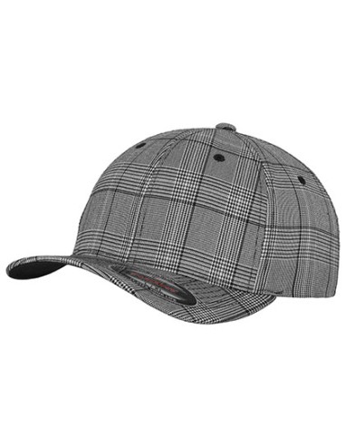 FLE-6196-Flexfit Glen Check Cap